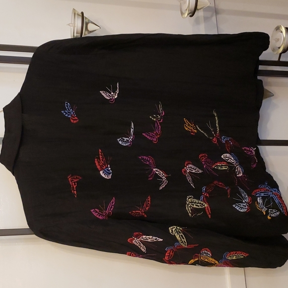 Citron brand silk cardigan asian inspired, Santa Monica - Picture 5 of 8